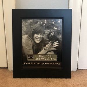 Black 8 x 10 picture frame